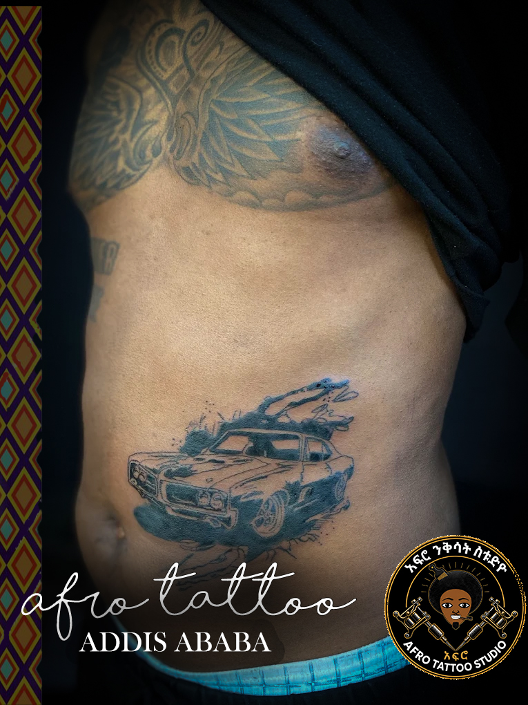 Cover-ups tattoo by Afro Tattoo in Addis Ababa